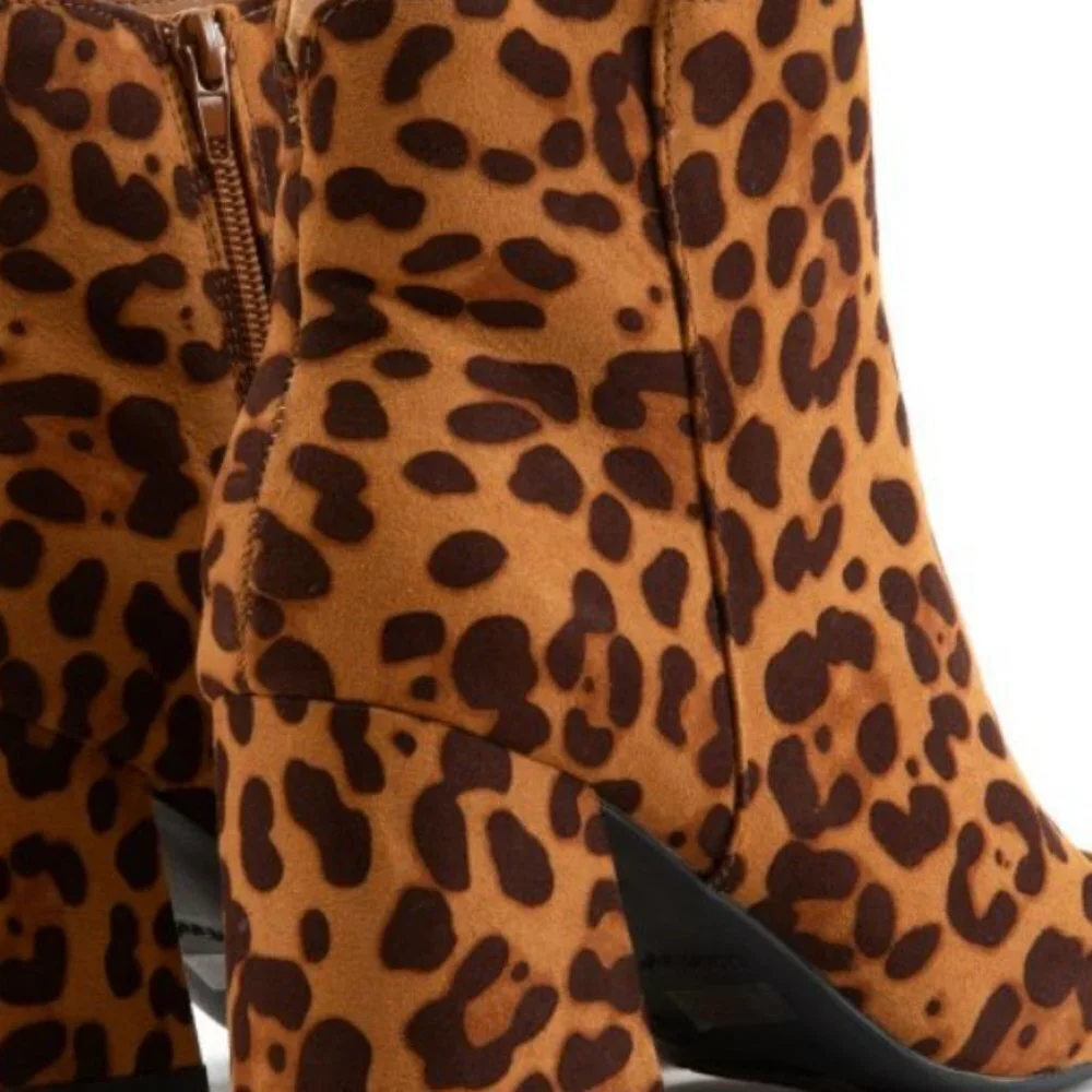 Moody Square Toe Booties
